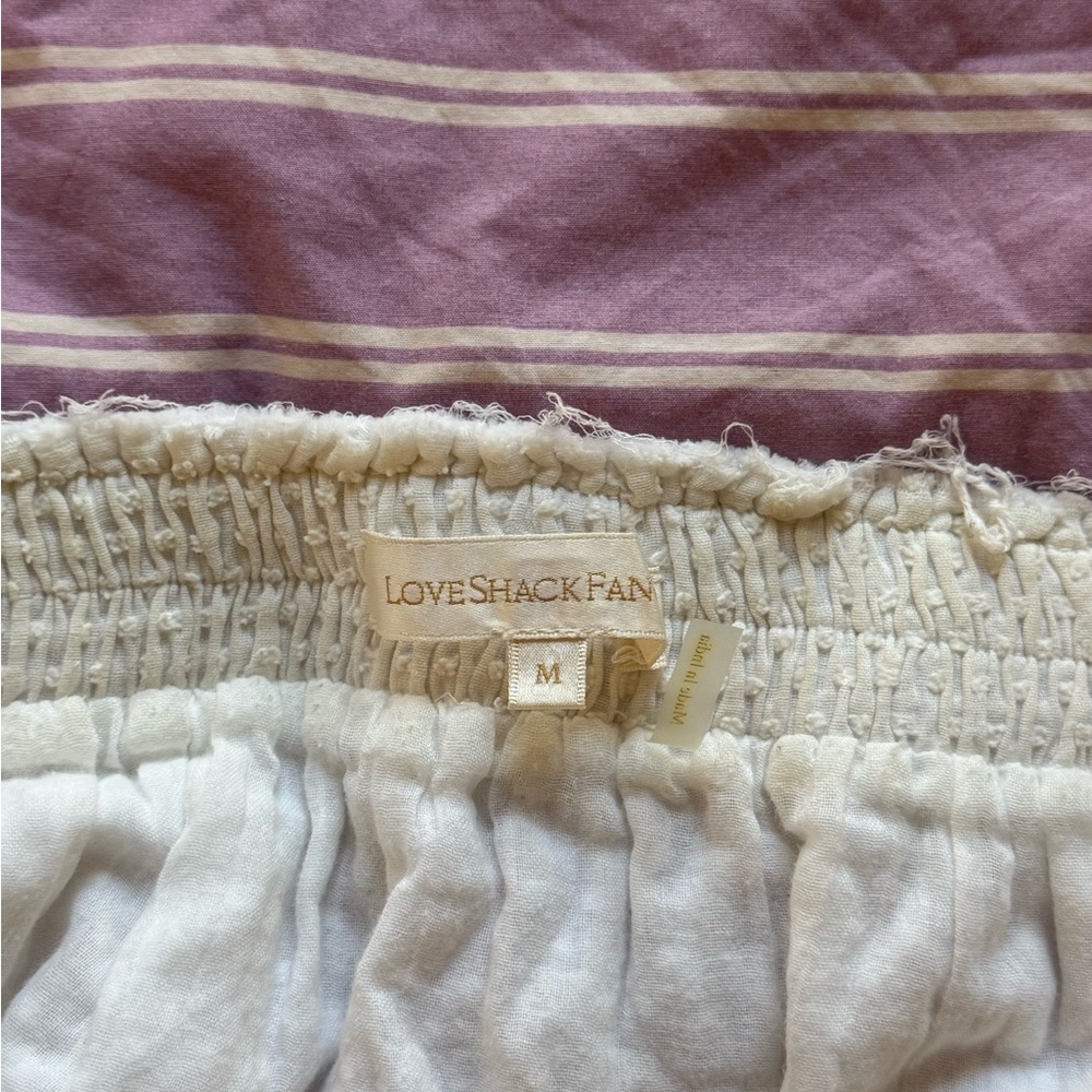 LoveShackFancy Ruffle Mini Skirt - Picture 3 of 6